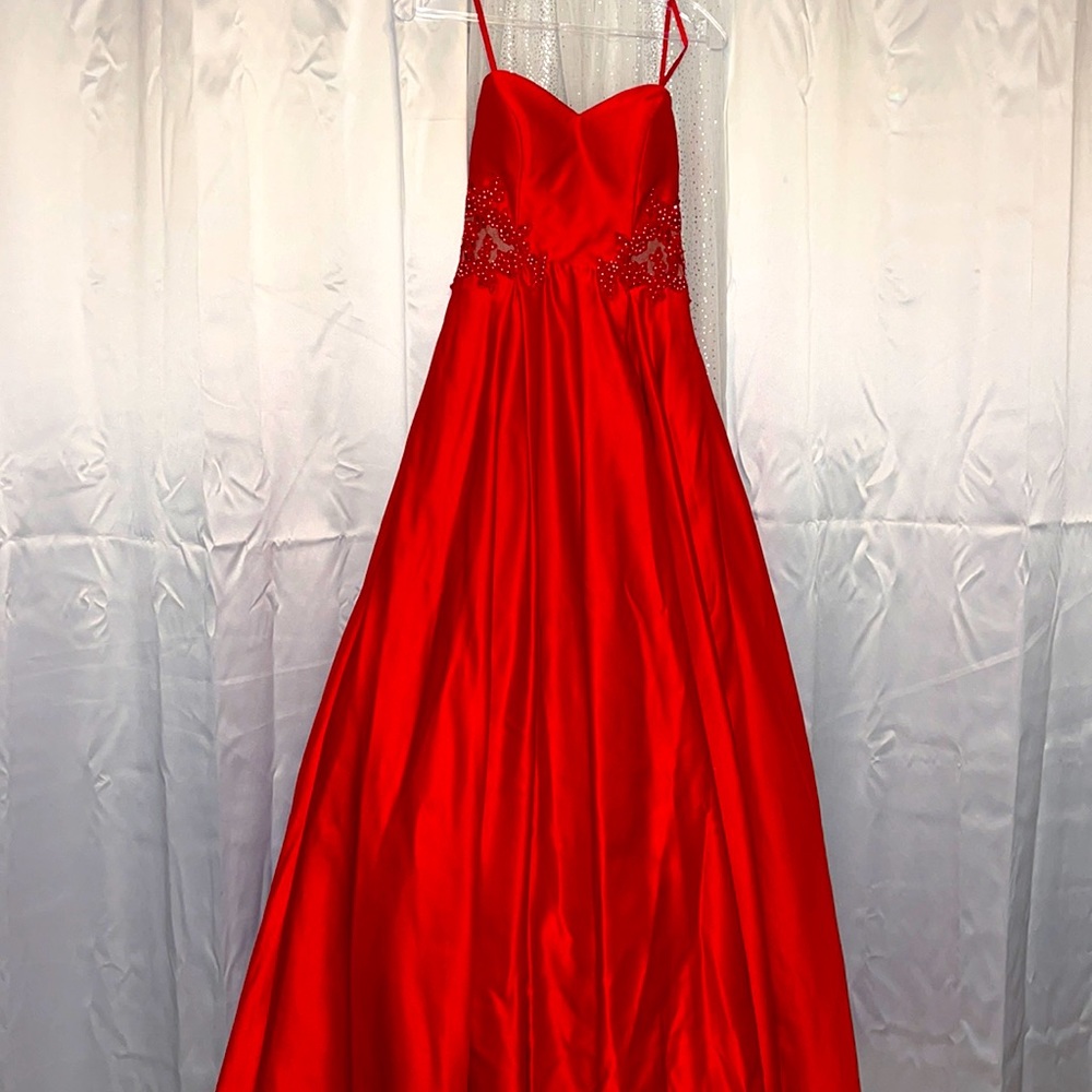Strapless Prom Dress